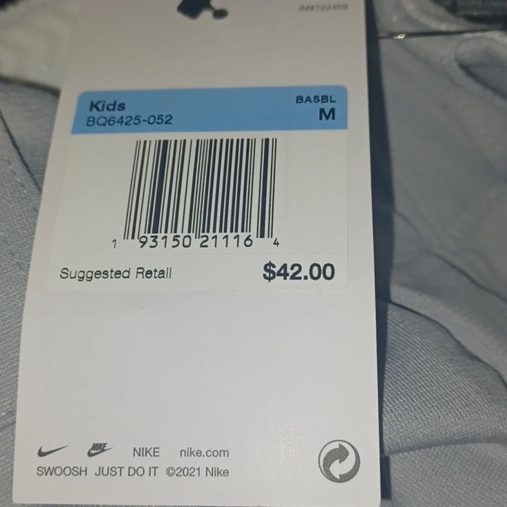 Nike Vapor Select Team Engineered Baseball Pants Size-M Gray NWT - Picture 6 of 6